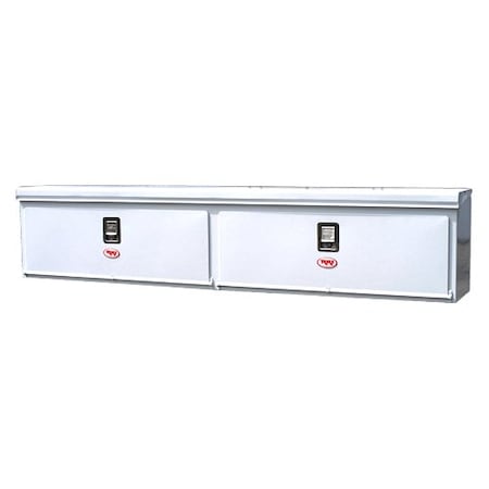 Rki 96" STEEL UPPER SIDE TOP OPENING BOX WHT UST96C